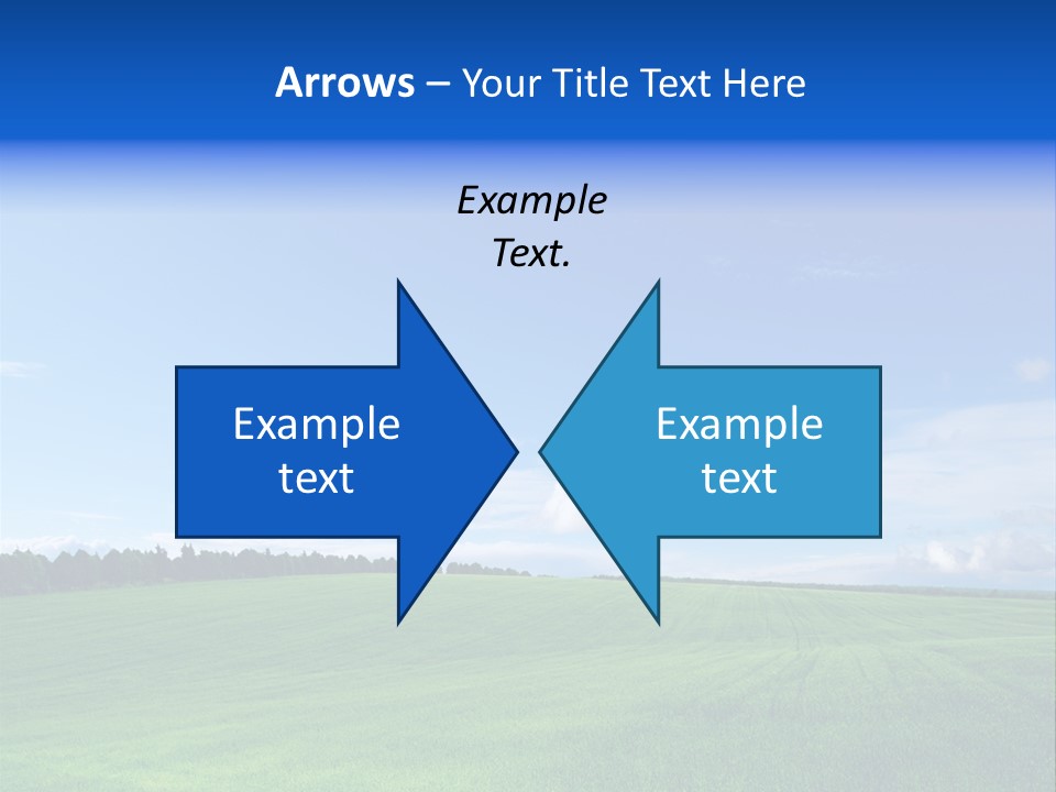 Plain Day Outside PowerPoint Template