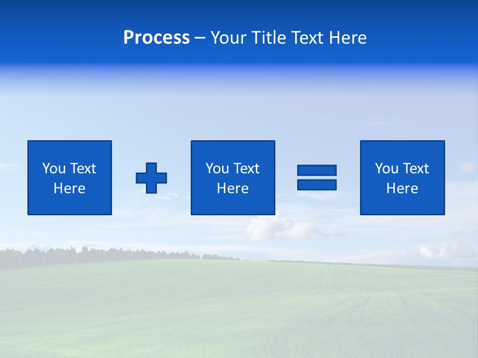 Plain Day Outside PowerPoint Template