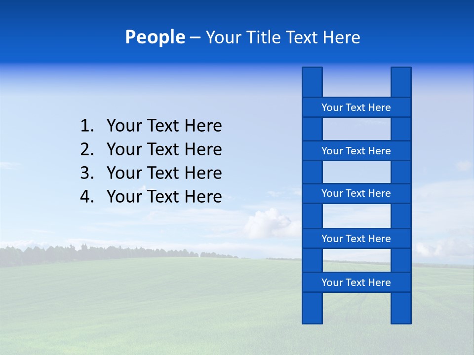 Plain Day Outside PowerPoint Template