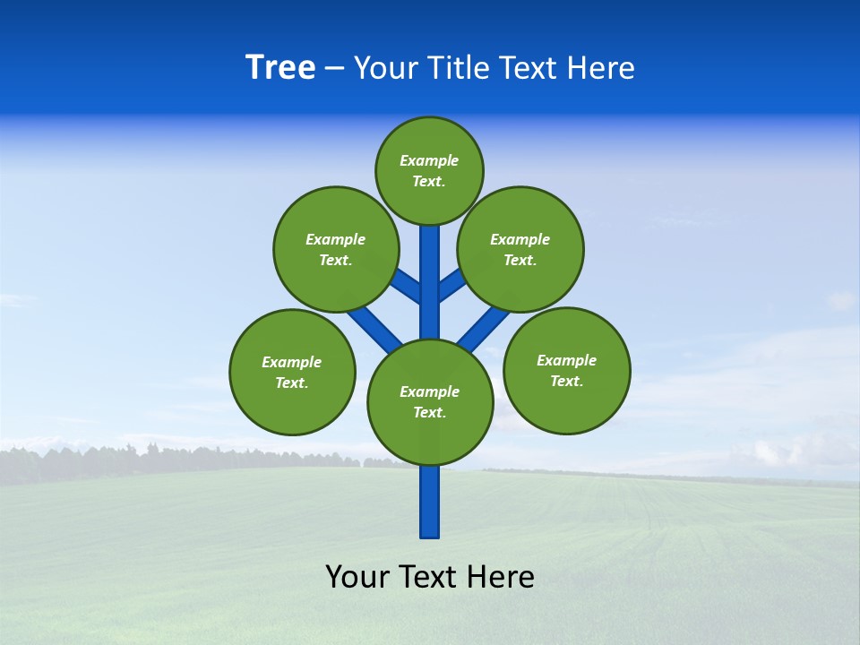 Plain Day Outside PowerPoint Template