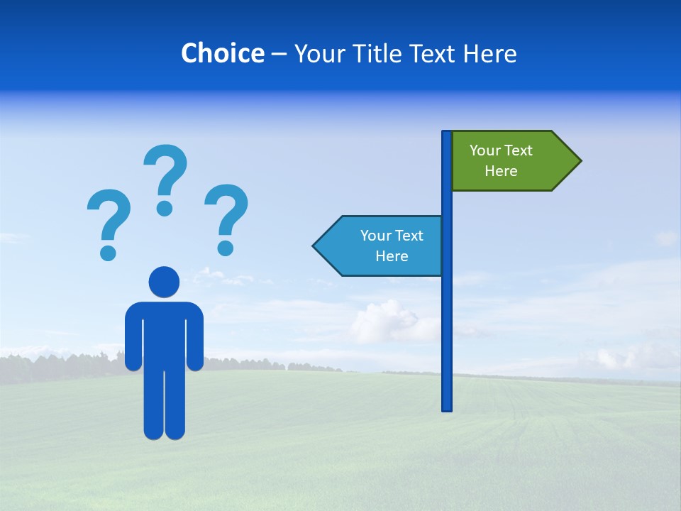 Plain Day Outside PowerPoint Template