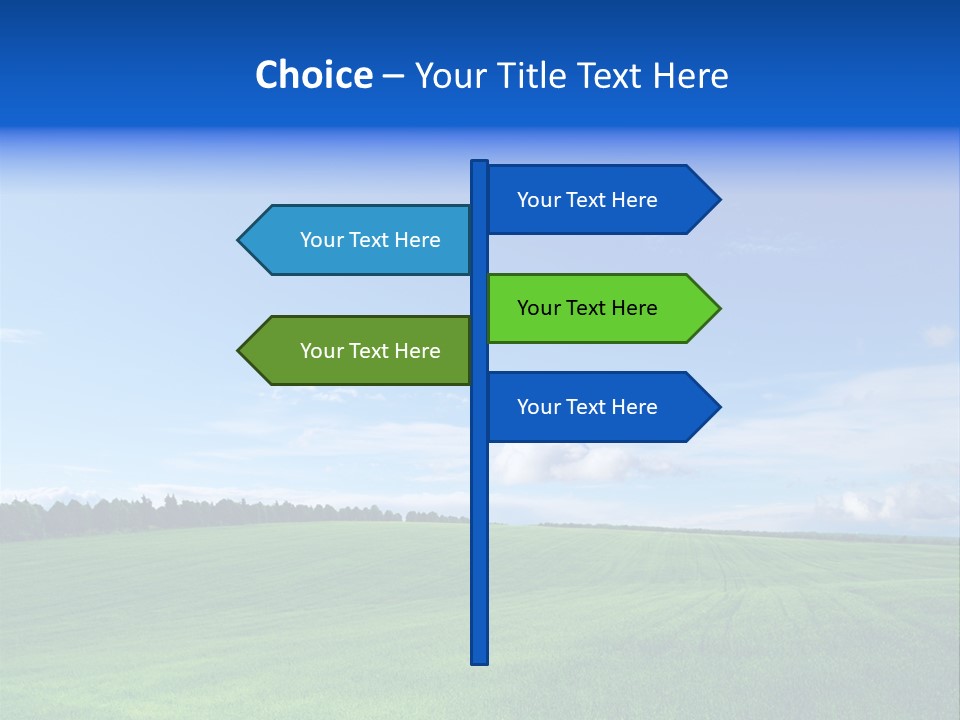 Plain Day Outside PowerPoint Template