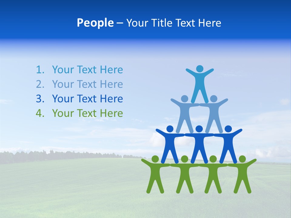 Plain Day Outside PowerPoint Template