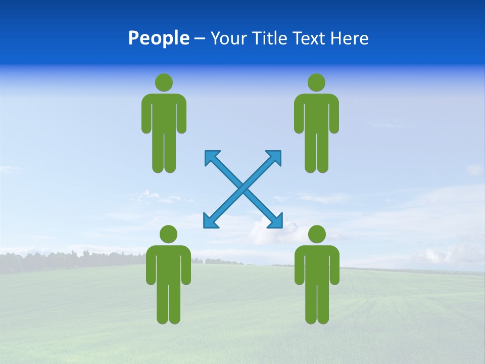 Plain Day Outside PowerPoint Template