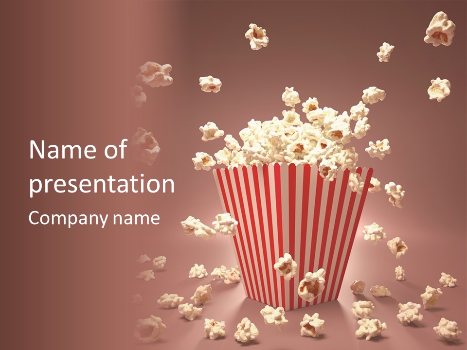 Entertainment Full Overflowing PowerPoint Template