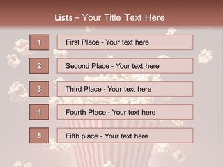 Entertainment Full Overflowing PowerPoint Template