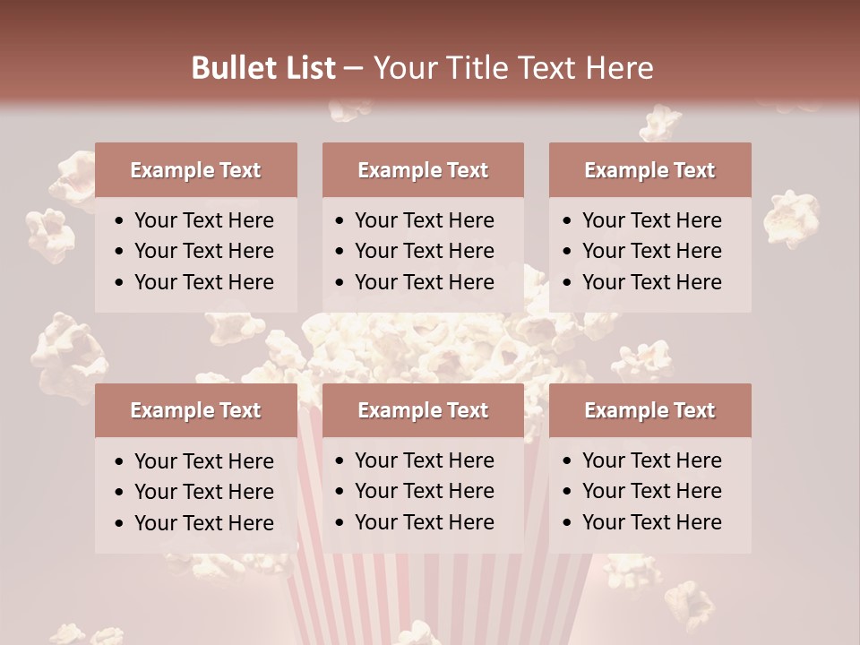 Entertainment Full Overflowing PowerPoint Template