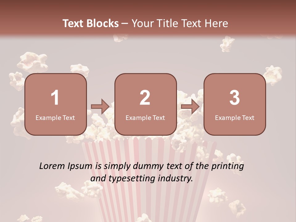 Entertainment Full Overflowing PowerPoint Template