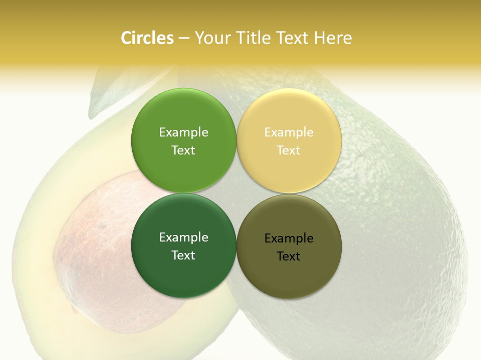 Group Section Cut PowerPoint Template