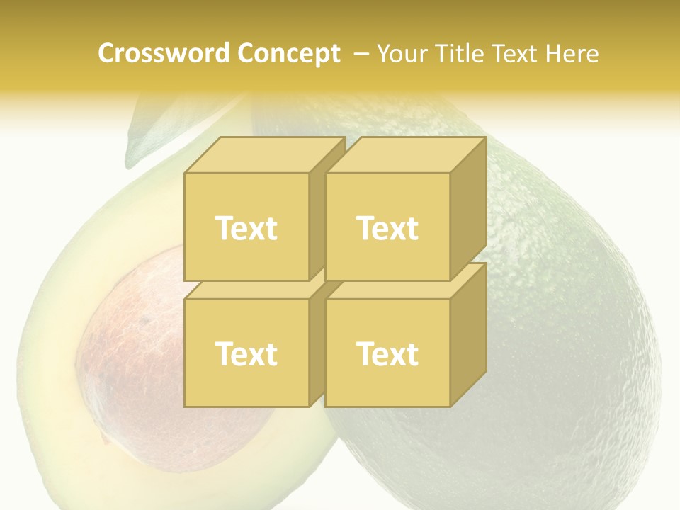 Group Section Cut PowerPoint Template