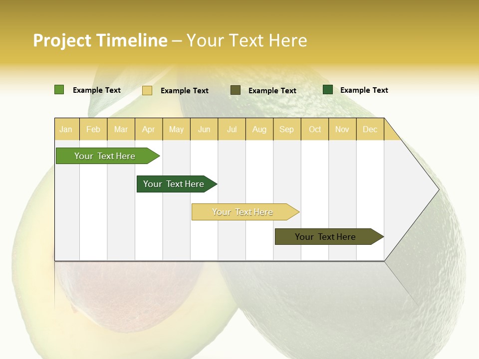 Group Section Cut PowerPoint Template