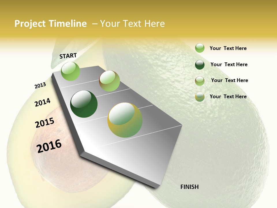 Group Section Cut PowerPoint Template