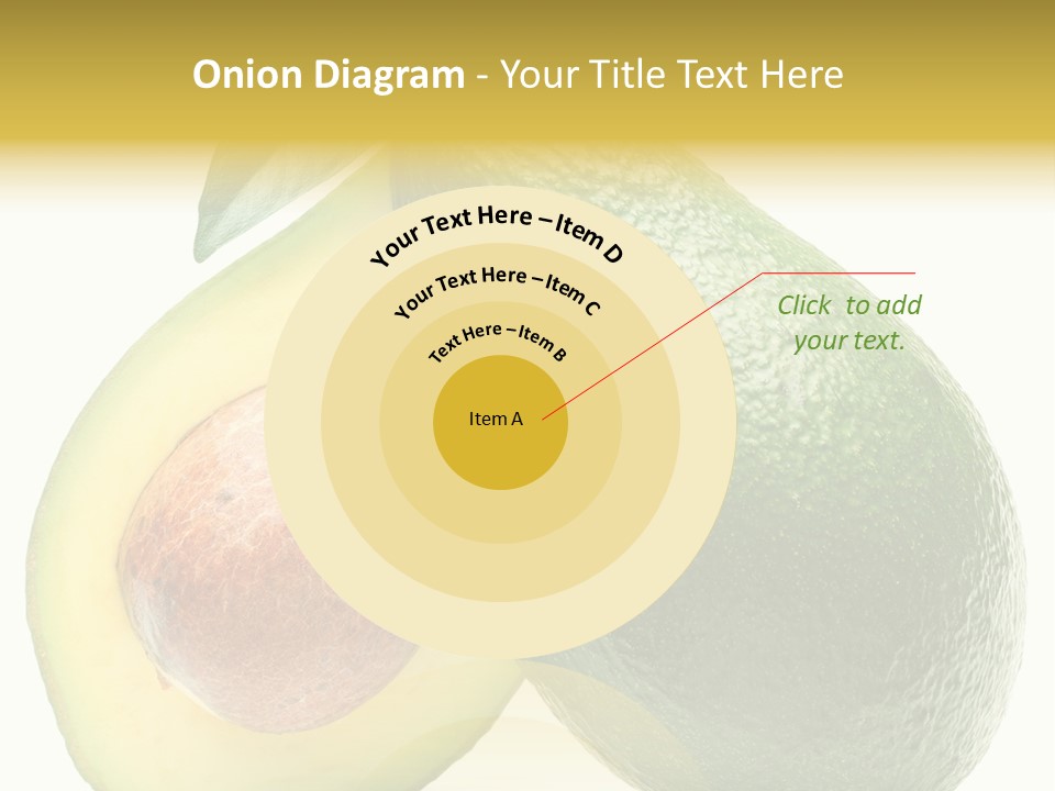 Group Section Cut PowerPoint Template