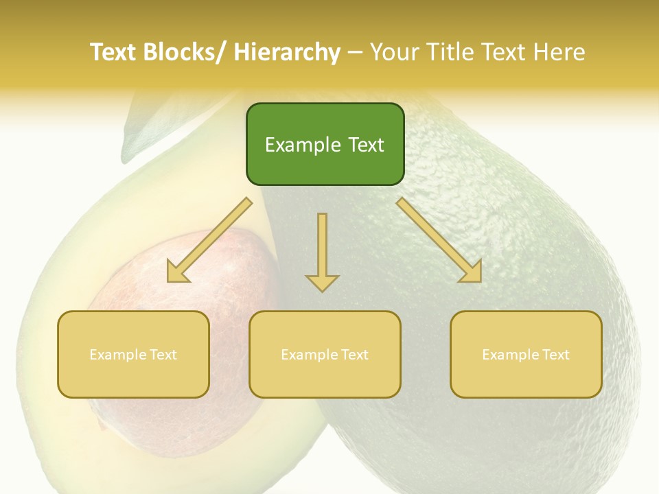 Group Section Cut PowerPoint Template