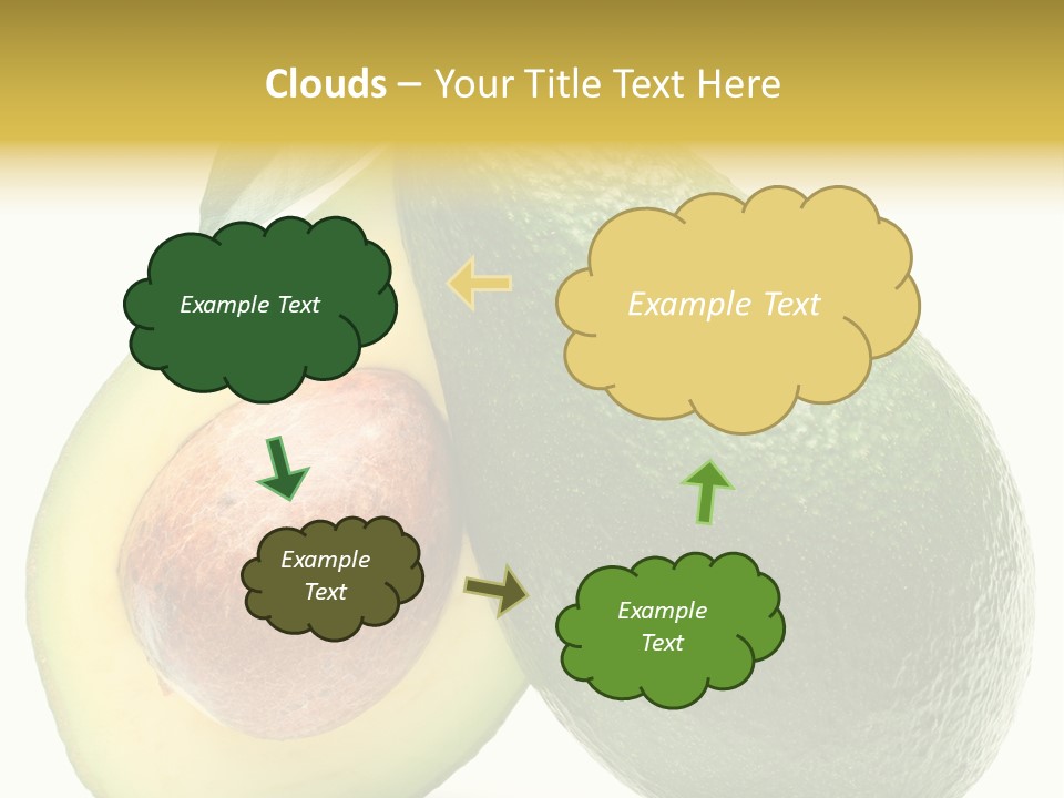 Group Section Cut PowerPoint Template
