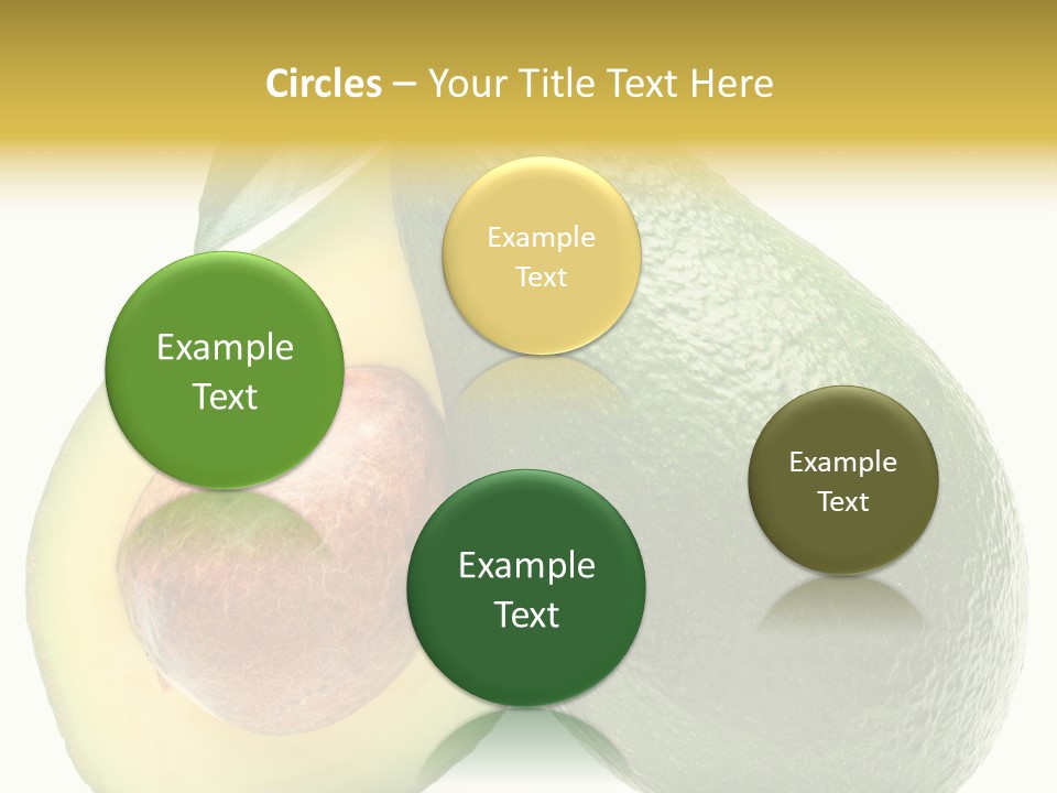 Group Section Cut PowerPoint Template