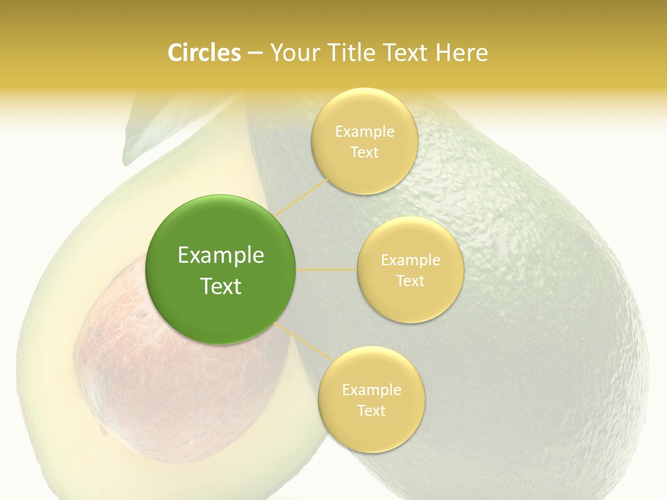 Group Section Cut PowerPoint Template