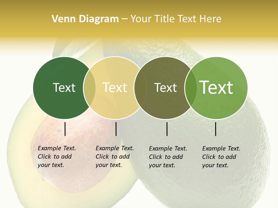 Group Section Cut PowerPoint Template