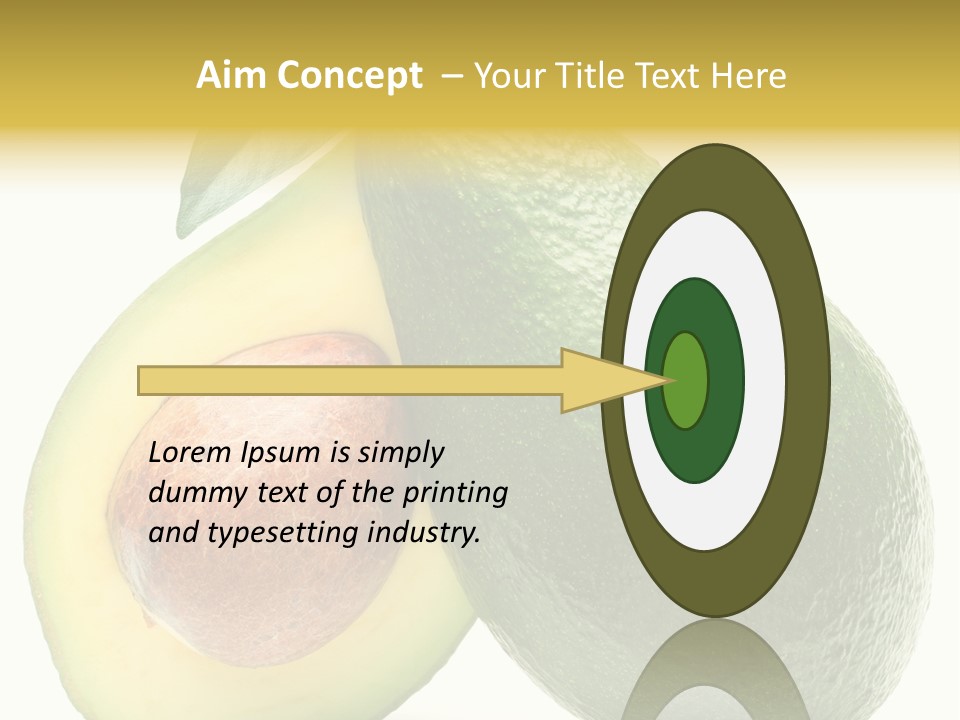 Group Section Cut PowerPoint Template