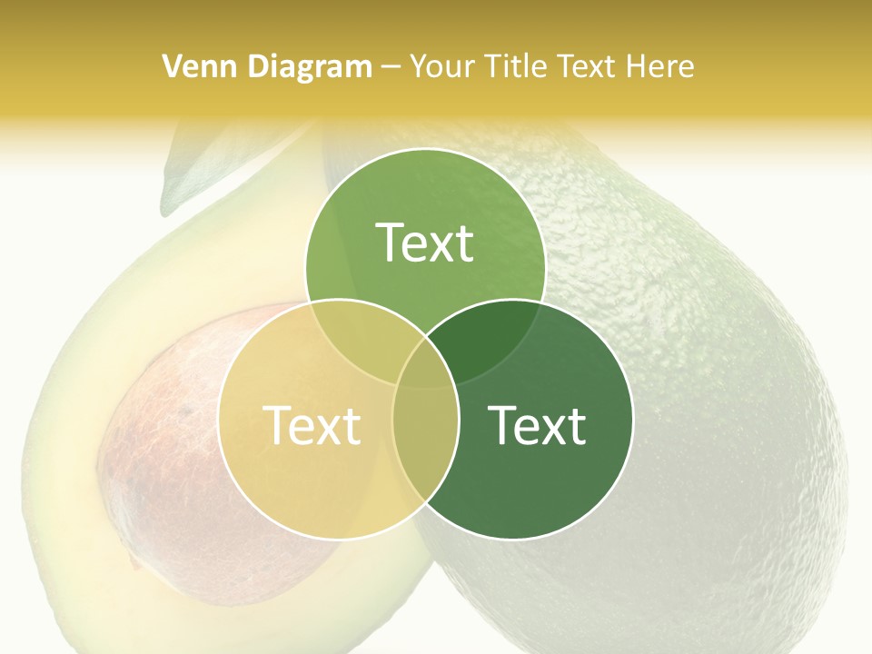 Group Section Cut PowerPoint Template