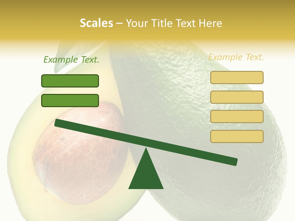 Group Section Cut PowerPoint Template