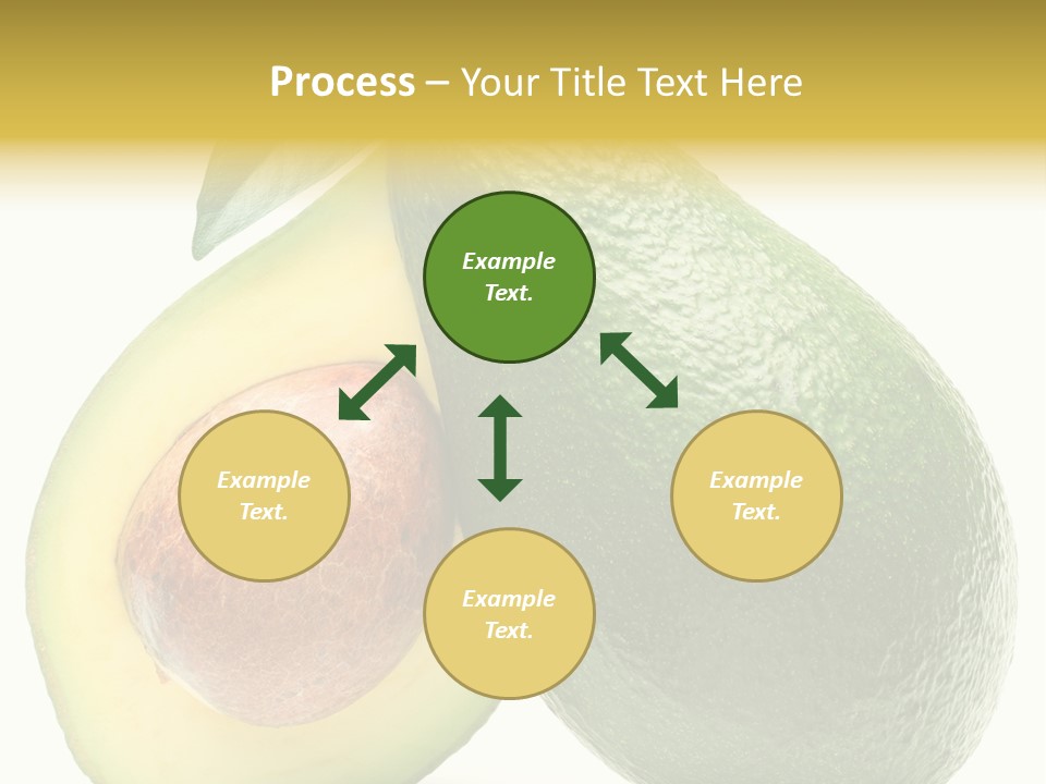 Group Section Cut PowerPoint Template