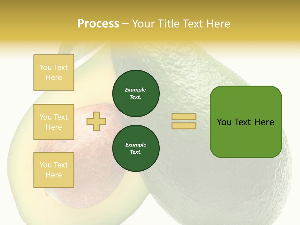 Group Section Cut PowerPoint Template