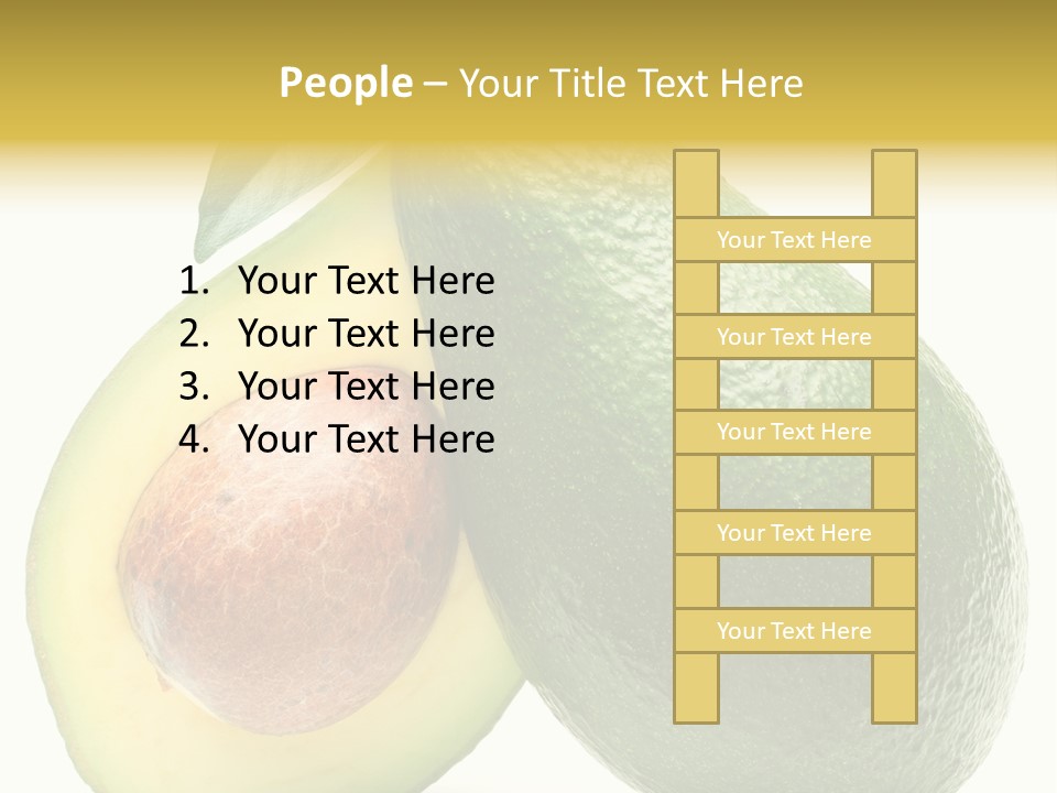 Group Section Cut PowerPoint Template