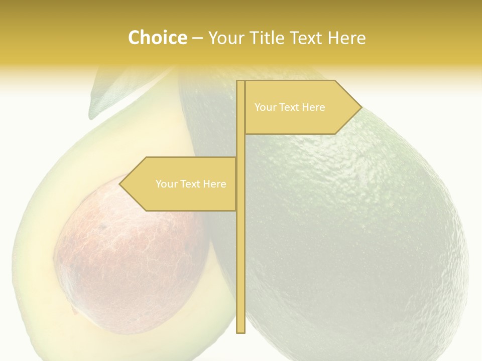 Group Section Cut PowerPoint Template