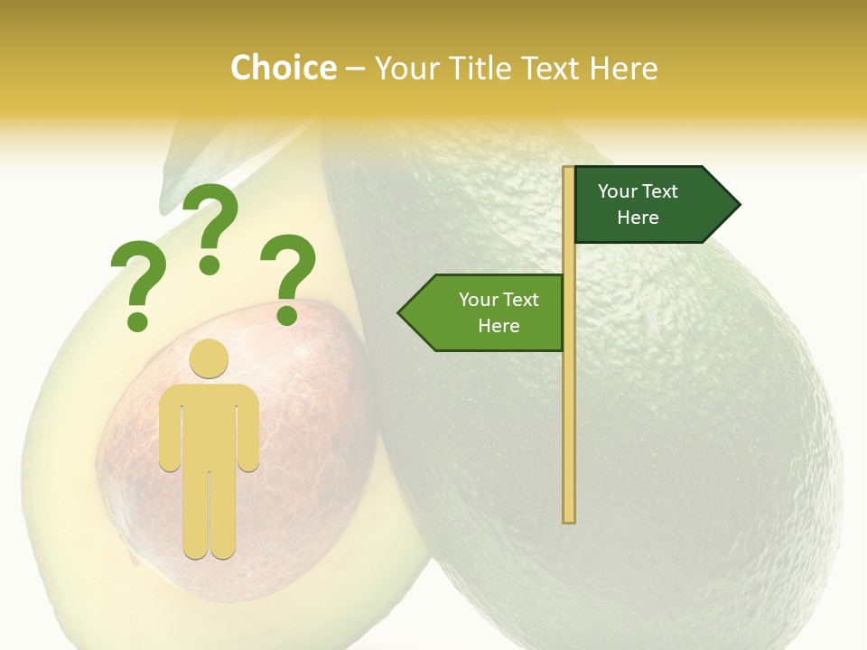 Group Section Cut PowerPoint Template