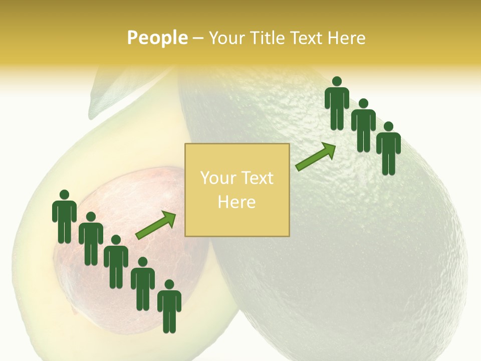 Group Section Cut PowerPoint Template