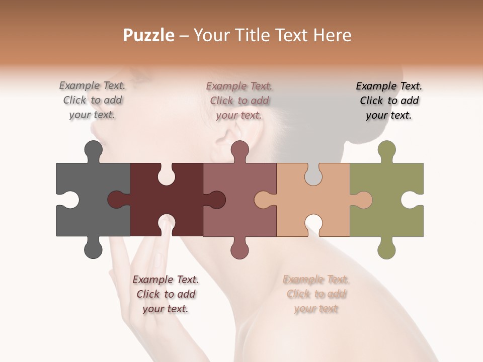 One Studio Neck PowerPoint Template