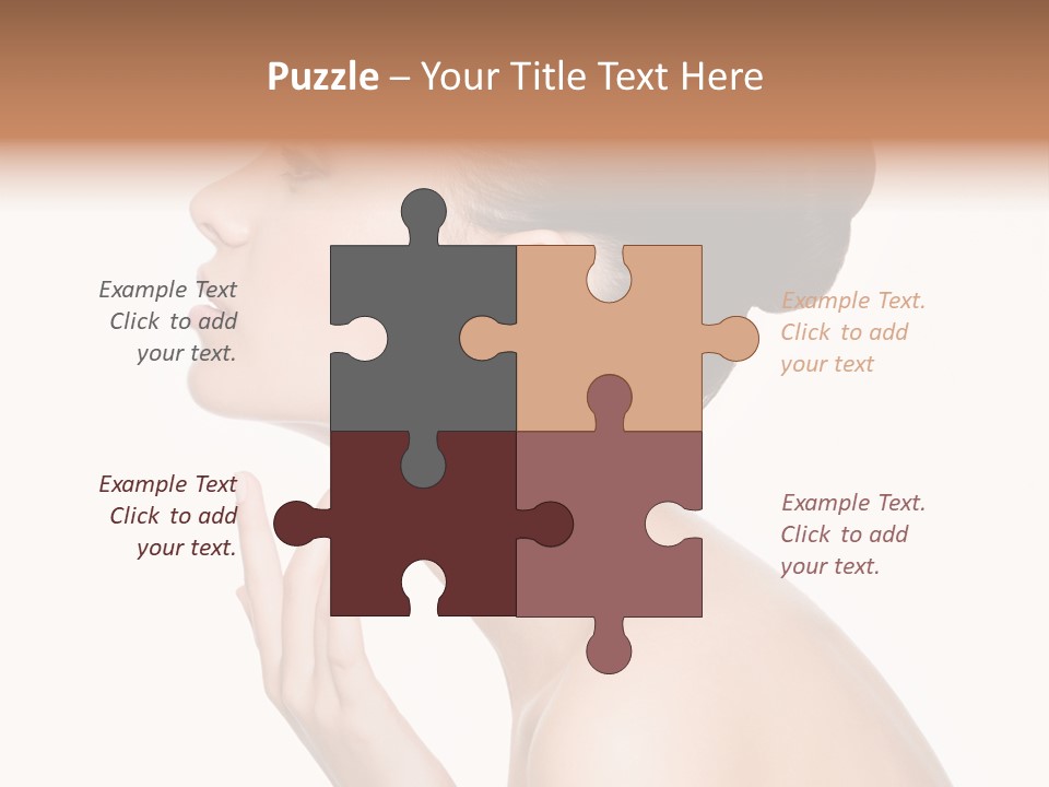 One Studio Neck PowerPoint Template