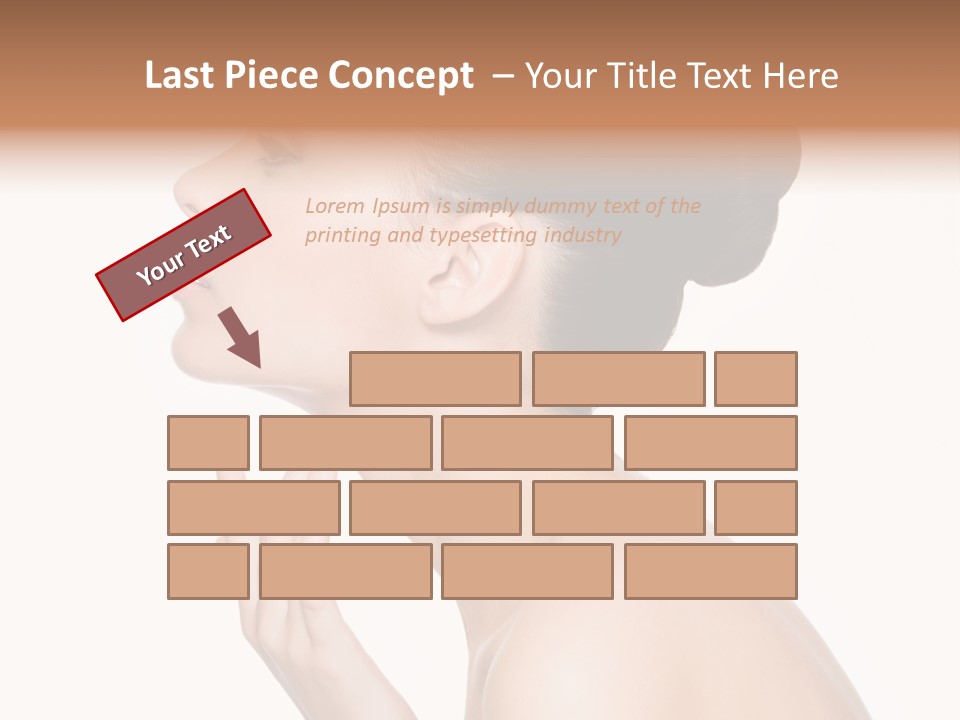 One Studio Neck PowerPoint Template