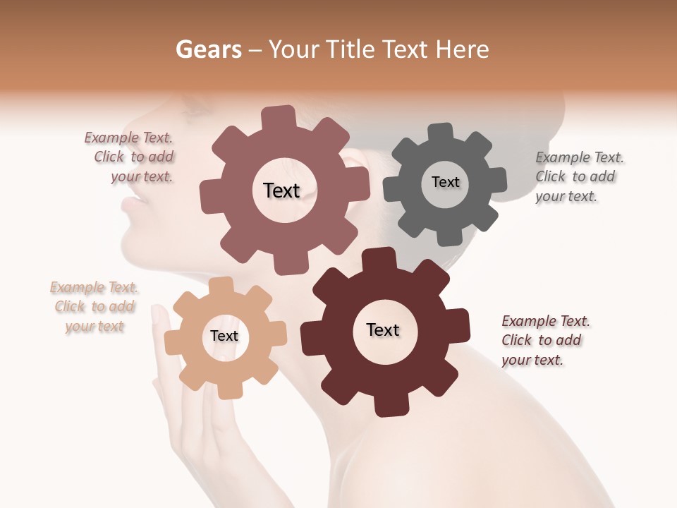 One Studio Neck PowerPoint Template