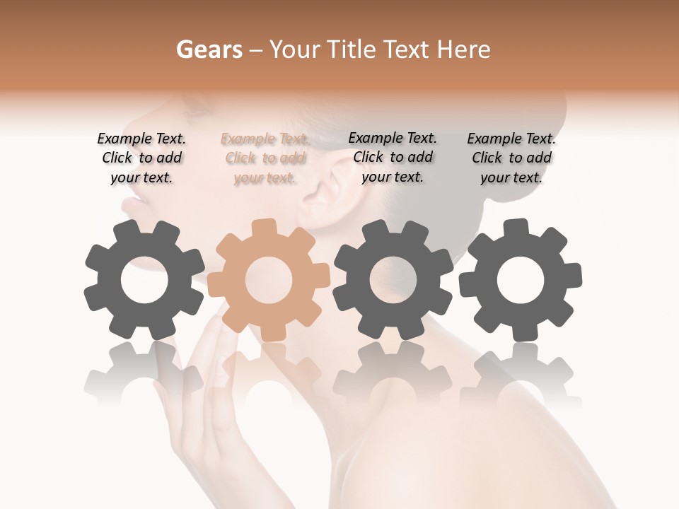 One Studio Neck PowerPoint Template