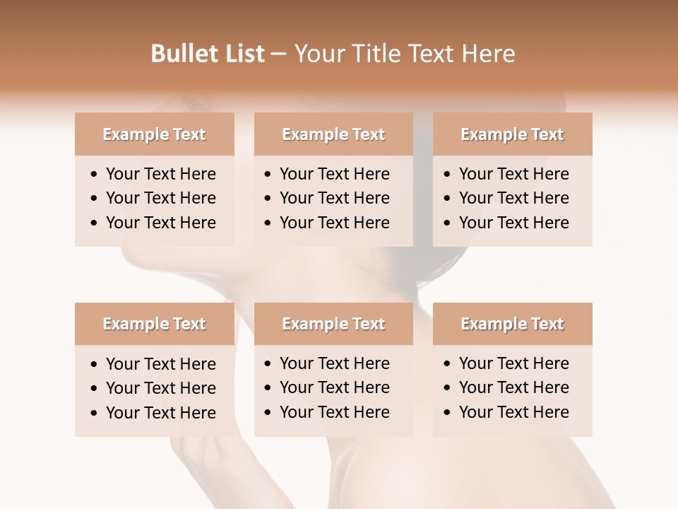 One Studio Neck PowerPoint Template