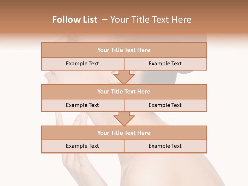One Studio Neck PowerPoint Template