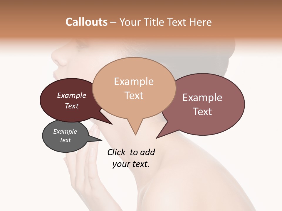 One Studio Neck PowerPoint Template