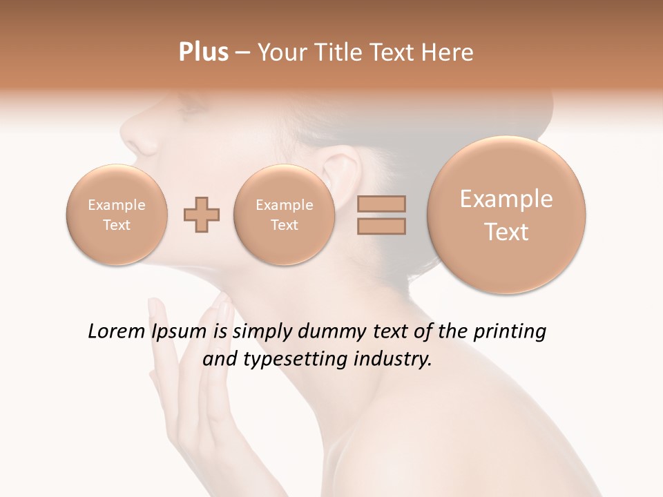 One Studio Neck PowerPoint Template