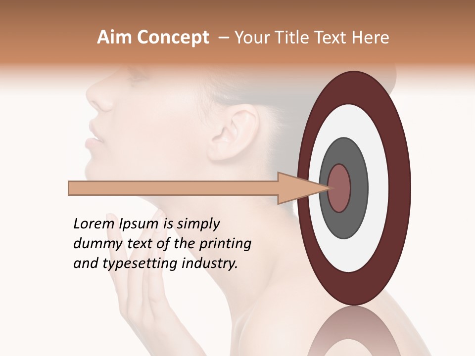 One Studio Neck PowerPoint Template