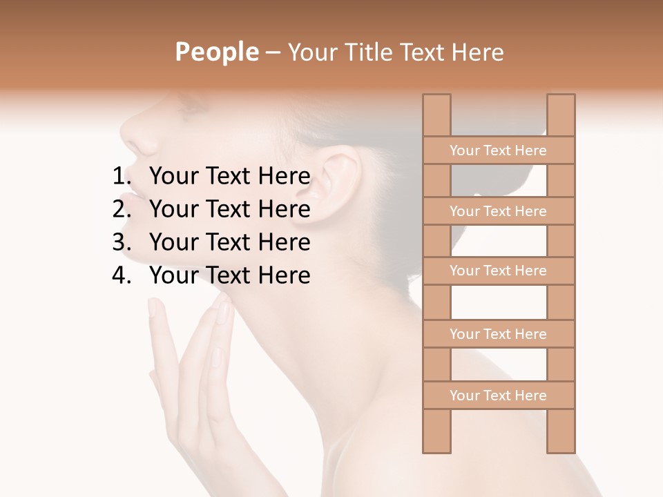 One Studio Neck PowerPoint Template