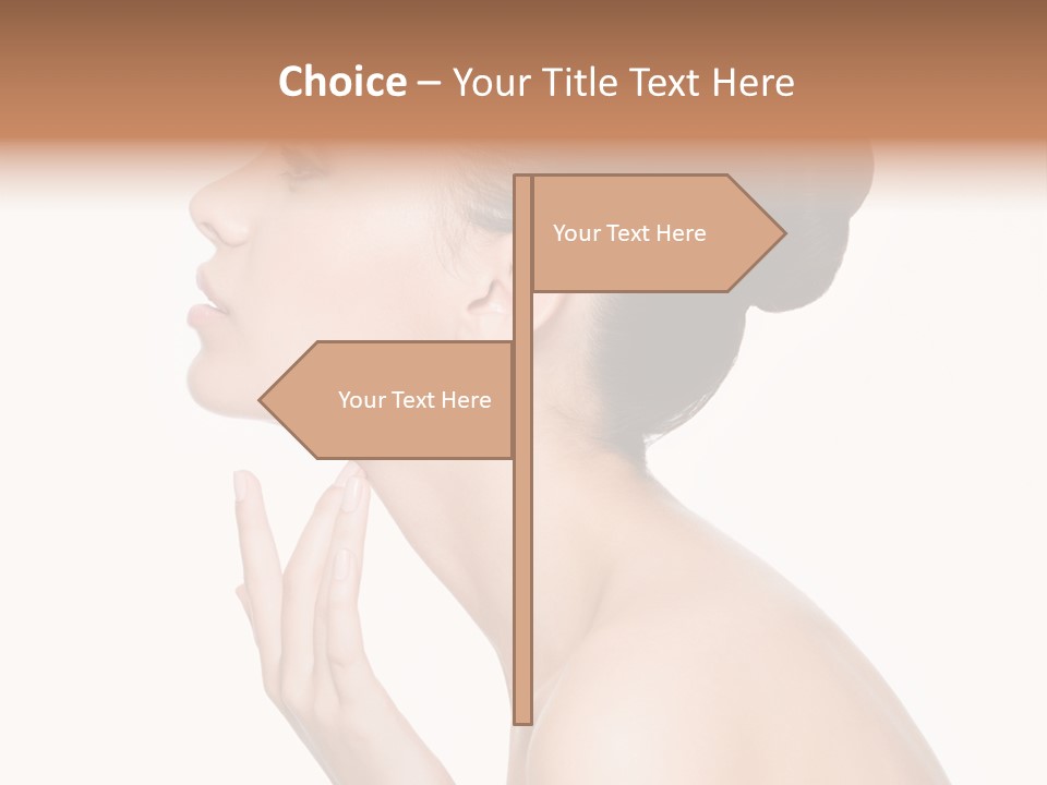 One Studio Neck PowerPoint Template