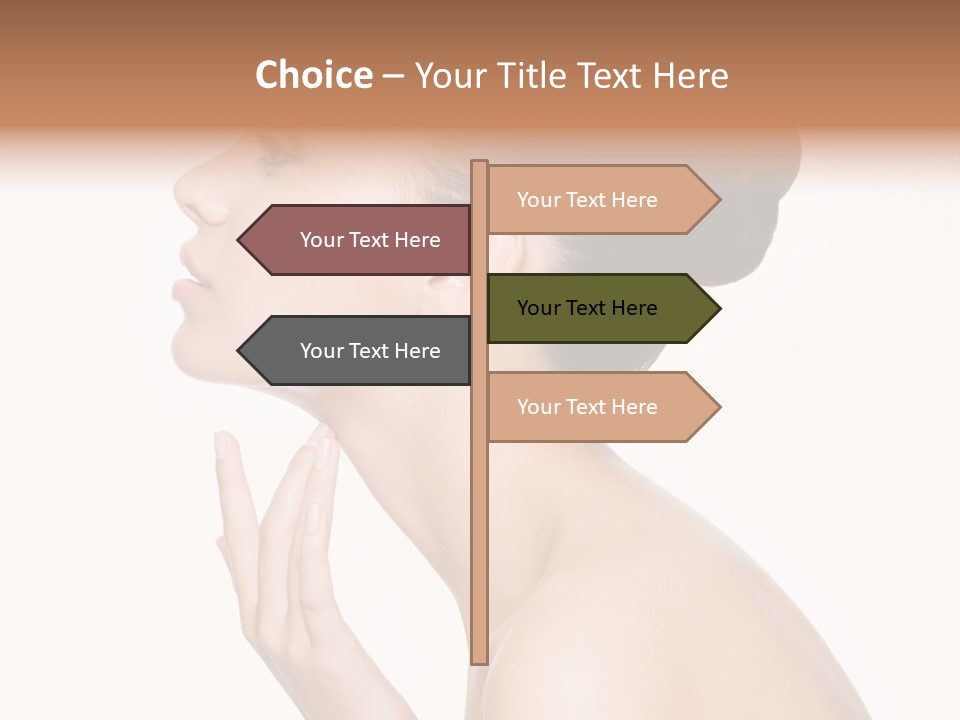 One Studio Neck PowerPoint Template