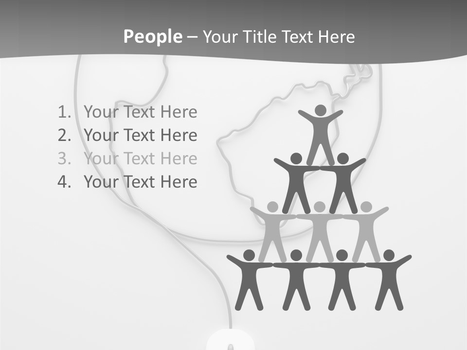 People Team Teamwork PowerPoint Template