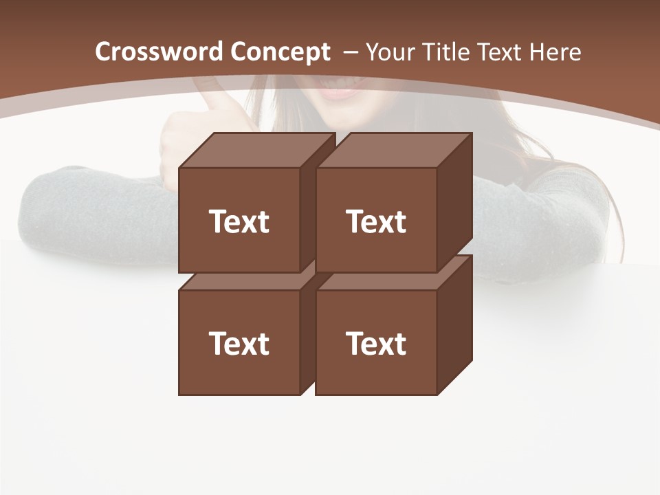 One Poster Student PowerPoint Template