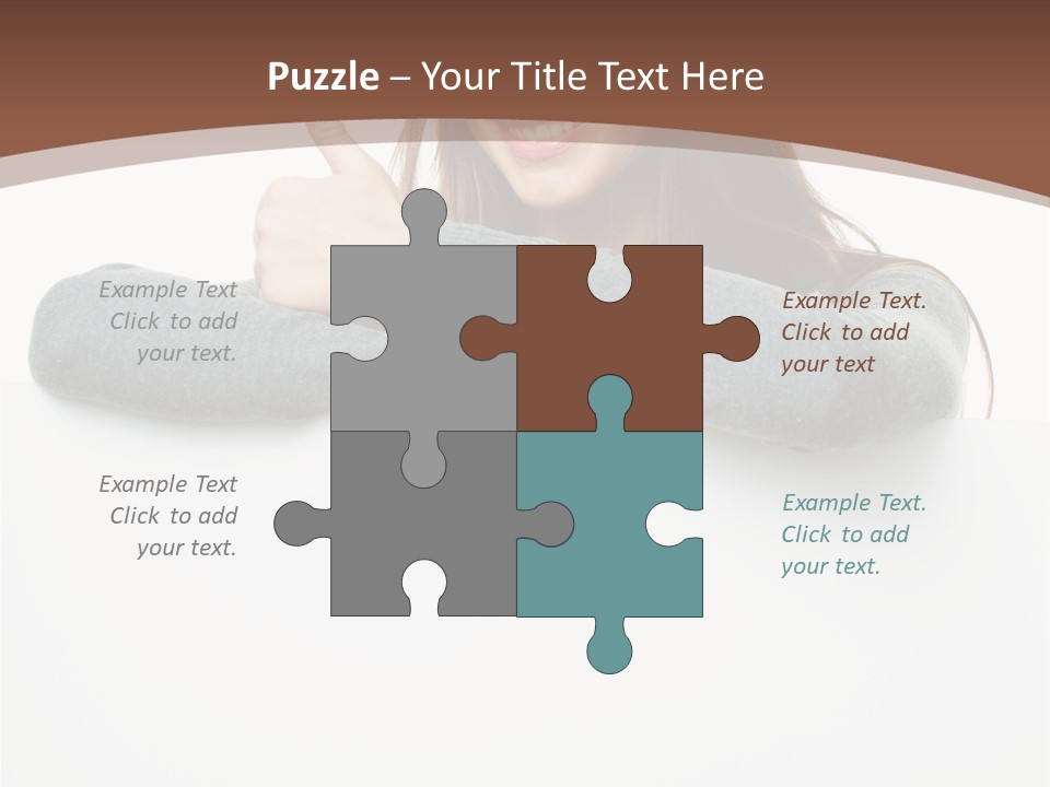 One Poster Student PowerPoint Template