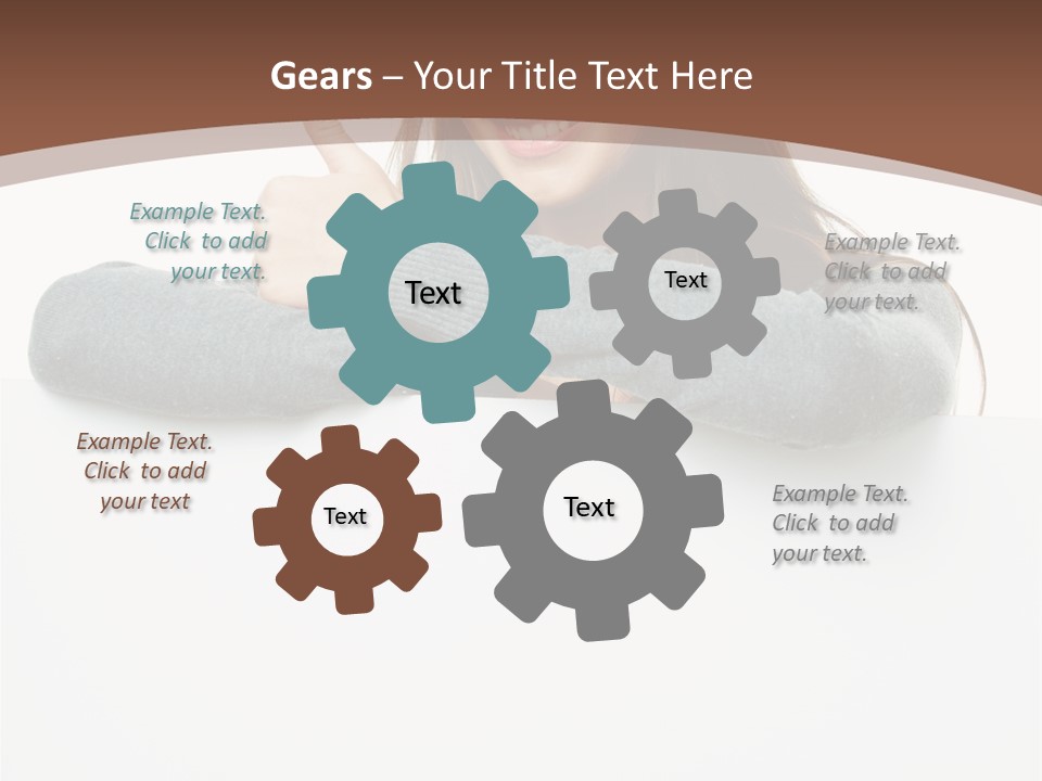 One Poster Student PowerPoint Template