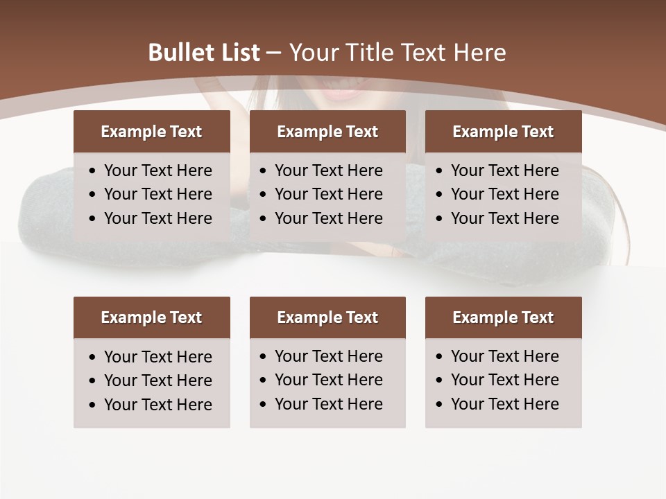 One Poster Student PowerPoint Template