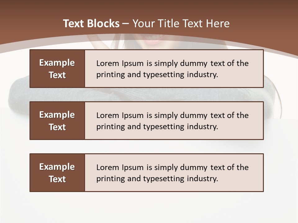 One Poster Student PowerPoint Template